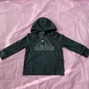 Toddler Boys’ Adidas Logo Pullover Hoodie Size 2T